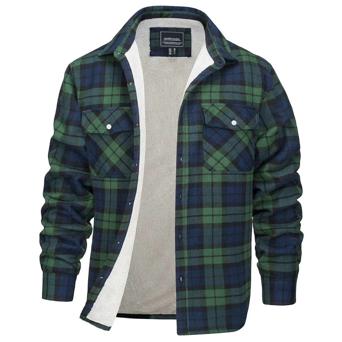 Jaqueta flanelada