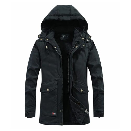 Jaqueta parka militar