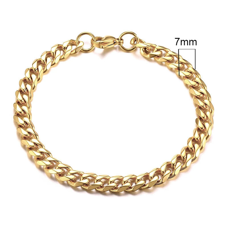 Pulseira Vnox Dourada