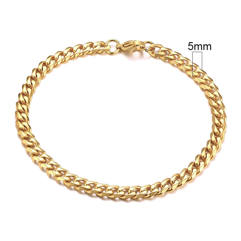 Pulseira Vnox Dourada