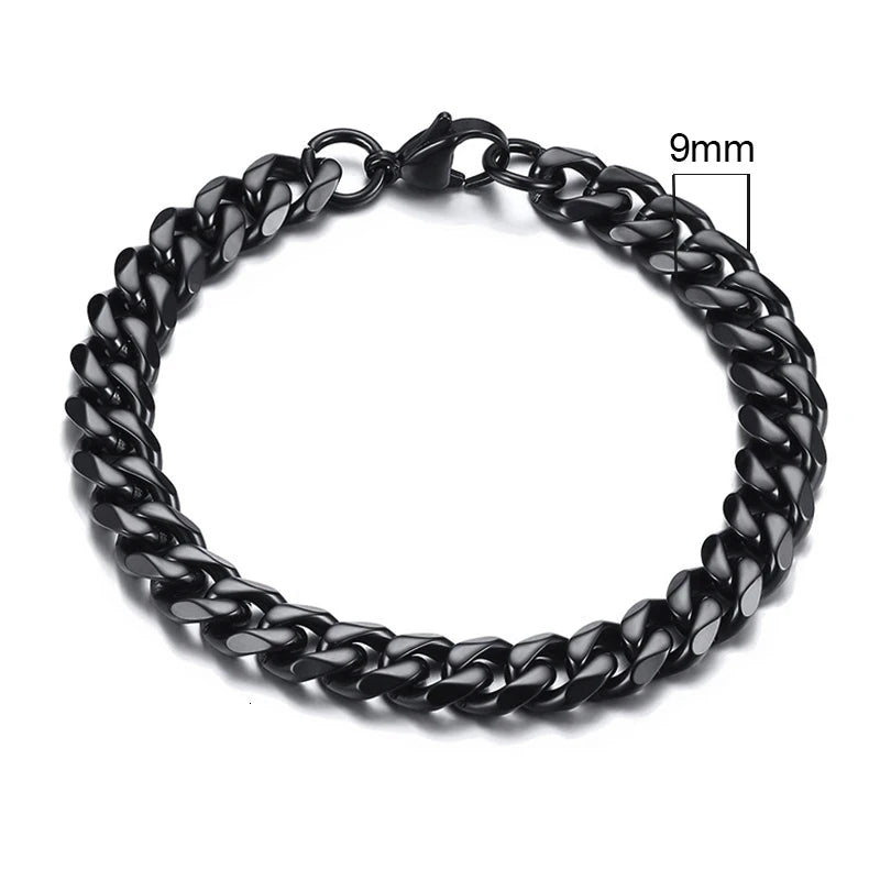 Pulseira Vnox Preta