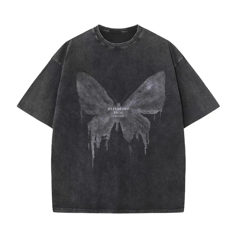 Camiseta Vintage Butterfly