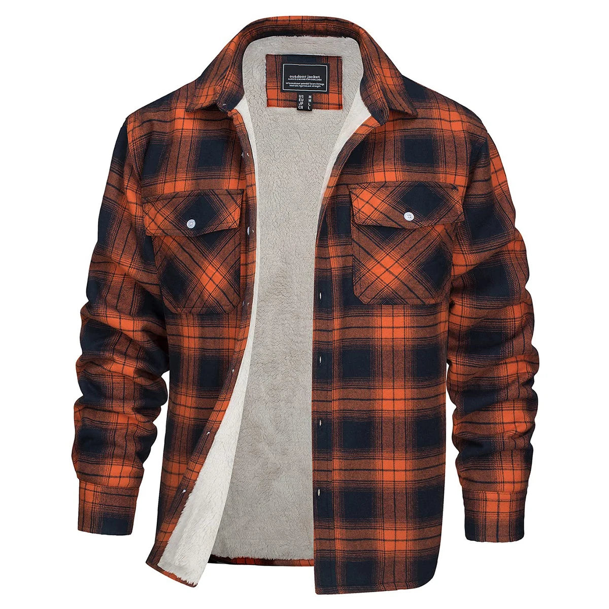 Jaqueta flanelada