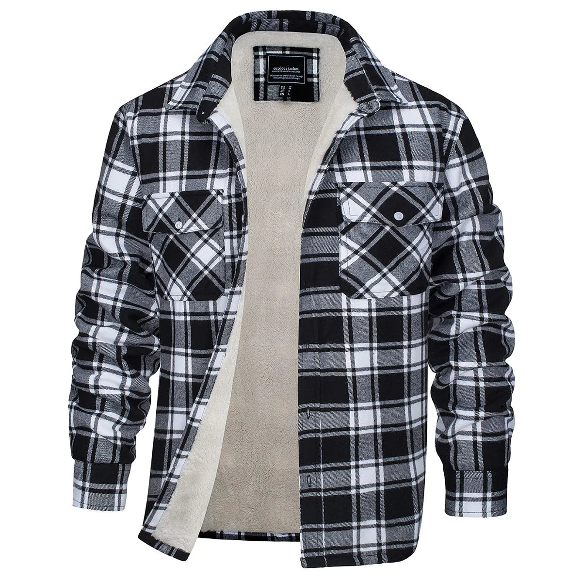 Jaqueta flanelada
